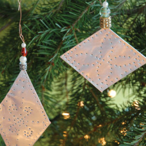 Try This: Tree Jewels: Handmade Aluminum Ornaments Image